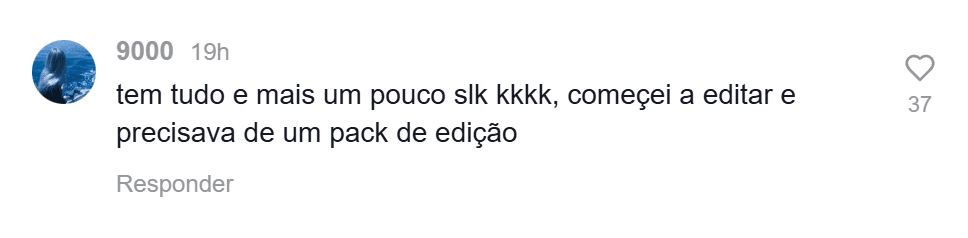 Comentário de 9000
